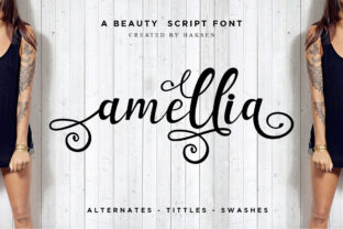 Amellia: The Premium Script Font for Chic Campaigns