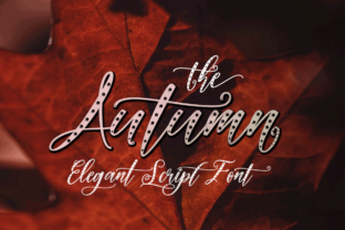 Autumn: The Modern Script Typeface for Elegant Editorial Design