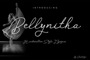 Bellynitha: A Graceful Script Typeface for Editorial Design