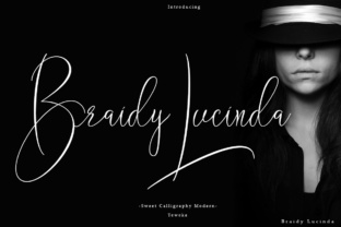 Braidy Lucinda: A Script Typeface for Elegant Editorial Design
