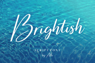Brightish: A Modern Handmade Script for Authentic Brand Identity
