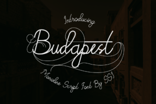 Budapest Typeface: A Handwritten Script for Editorial Design