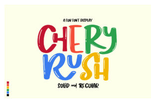 Chery Rush: The Playful Typeface for Modern Editorial Design