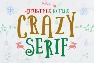 Crazy Serif: A Hand-Lettered Typeface for Authentic Brand Identity