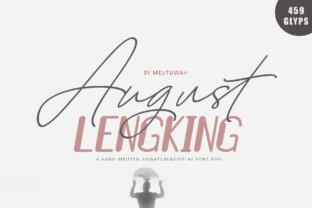 Elevate Your Editorial Design with the August Lengking Duo Typeface