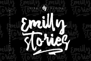 Emilly Stories: A Premium Script Font for Polished Brand Identity