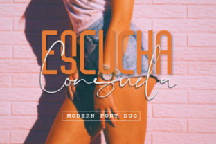 Escucha Consuela Duo: A Modern Typeface for Dynamic Campaigns
