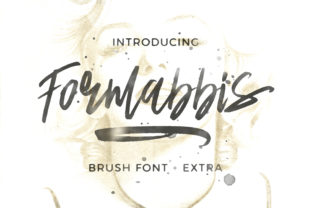 Formabbis: A Handwritten Typeface for Modern Editorial Design