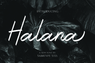 Halana: The Handwritten Typeface for Scroll-Stopping Visuals