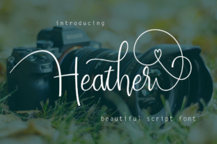 Heather Typeface Review: Elevating Campaign Visuals with Modern Script Design