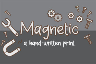 Magnetic: A Handwritten Typeface for Editorial Storytelling