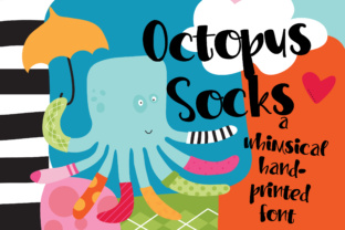 PN Octopus Socks Typeface Review for Digital Brands