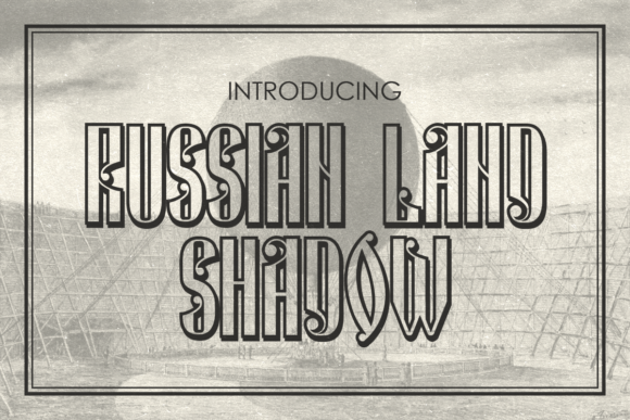 Russian Land Typeface: Elevating Handmade Branding and Product Design