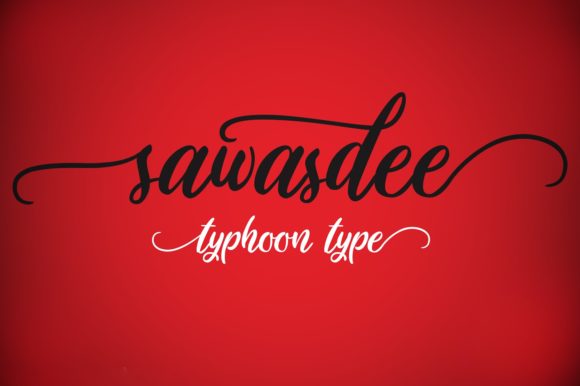 Sawasdee: Elevating Digital Brand Identity with Elegant Script Typography