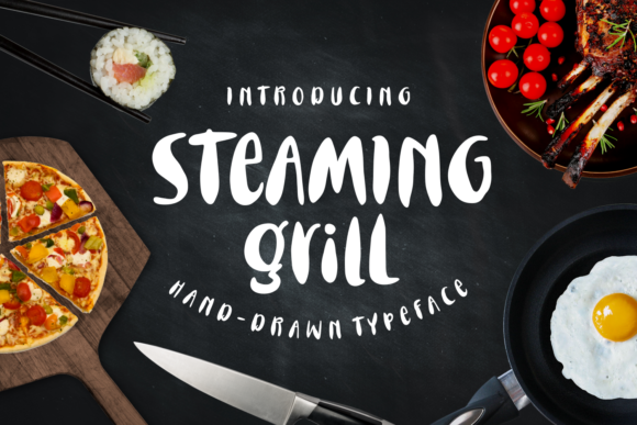Steaming Grill: The Bold Typeface That Transformed My Brand Identity