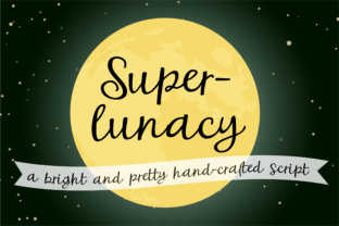 Superlunacy Script Font for Handmade Labels and Invitations